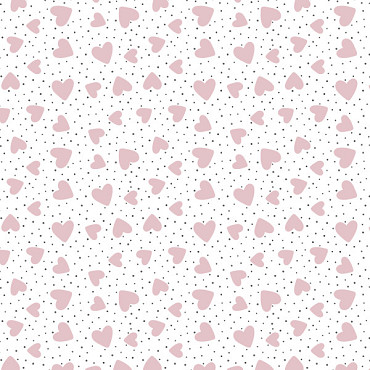 Cadeaupapier 50cm K602210-50 Love rose 50cm