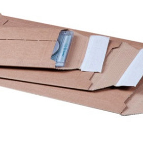 Verzendenvelop Nr 9 bruin 246x357mm B4 25stuks (rigikraft)