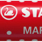 Whiteboardpotlood STABILO MARKdry 648/40 rood