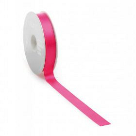 Satijnlint PREMIUM Double face 16mm x 25 meter Fuchsia