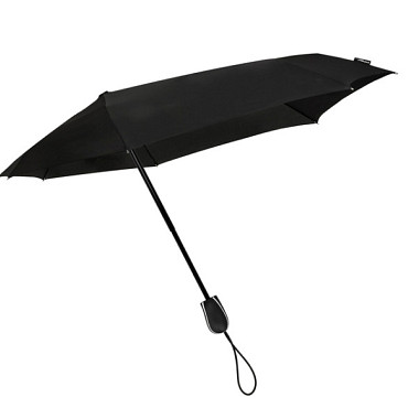 Paraplu STORMaxi®  opvouwbaar  Ø 90cm handmatige sluiting windproof zwart