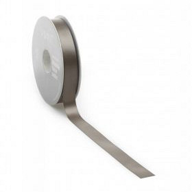 Satijnlint PREMIUM Double face 16mm x 100 meter taupe
