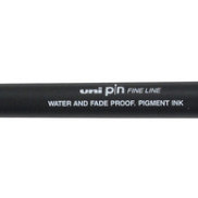 Fineliner Uni-ball Pin 1mm zwart