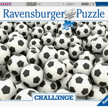 Puzzel Ravensburger Voetballen challenge 1000 stukjes
