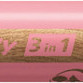 Kleurpotloden STABILO 880 woody 3 in 1 multitalent pastel roze