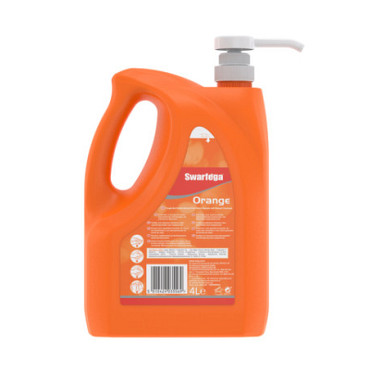 Handreiniger SCJ Swarfega Orange 4 liter met pomp