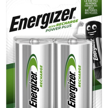 Batterij oplaadbaar Energizer 2xD 2500mAh
