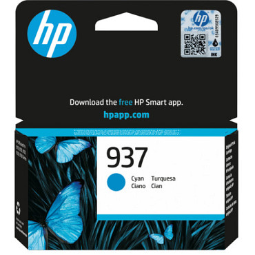 Inktcartridge HP 4S6W2NE 937 blauw