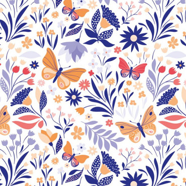 Cadeauzakjes 12x19cm 200 stuks des. 806 Vlinders