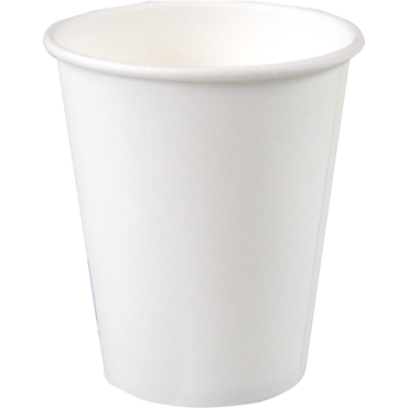 Koffiebeker karton 180cc WIT 100 stuks