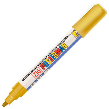 Krijtstift posterman PMA-30 medium punt 2mm metallic goud