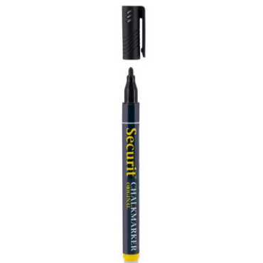 Krijtstift SECURIT SMA-100 rond 1-2mm zwart