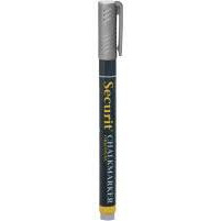 Krijtstift SECURIT SMA-100 rond 1-2mm Zilver