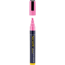 Krijtstift SECURIT SMA-510 platte punt 2-6mm roze