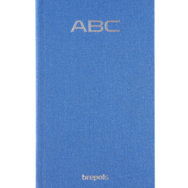 Adresboek Brepols Notaphone Nature blauw