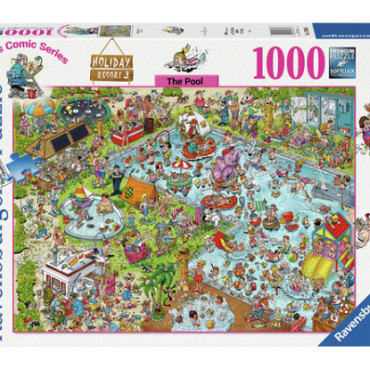 Puzzel Ravensburger Ray Comics The Pool deel 3 1000 stukjes