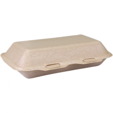 menubak XPP  grillbak, 240x155x70mm, beige  125 stuks