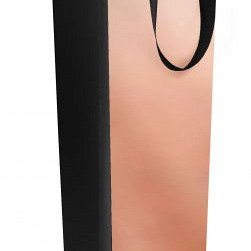 Wijnflestas 1 fles 95+91x385mm Copper coated (10 stuks)