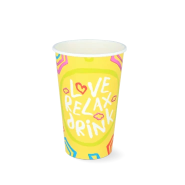 Milkshakebeker groot 650ml 20oz roze karton 25 stuks