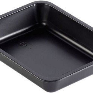 Menubak pp zwart 1 vaks 227x178x40mm 216 stuks