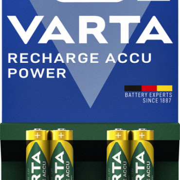 Batterij oplaadbaar VARTA 4x AAA 800mAh ready2use