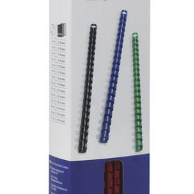 Bindrug GBC 8mm 21rings A4 blauw 100 stuks