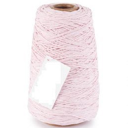 Cotton Cord/ Katoen touw 500 meter licht roze