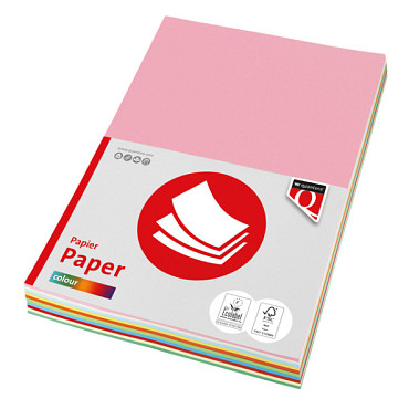 Kopieerpapier Quantore Colour A4 80gr 10 kleuren x 250 vel