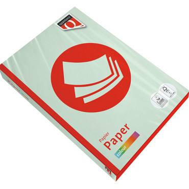 Kopieerpapier Quantore Colour A4 80gr lichtgroen 500 vel