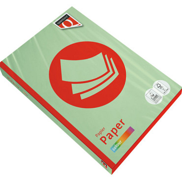 Kopieerpapier Quantore Colour A4 80gr appelgroen 500 vel