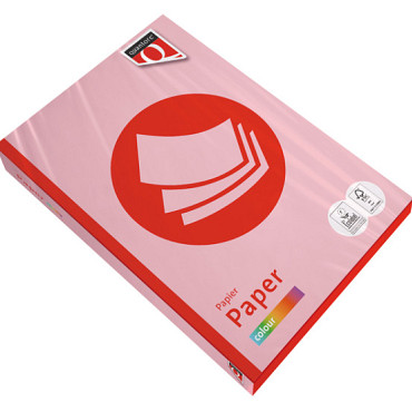 Kopieerpapier Quantore Colour A4 80gr roze 500 vel