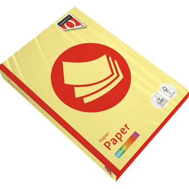 Kopieerpapier Quantore Colour A4 80gr geel 500 vel