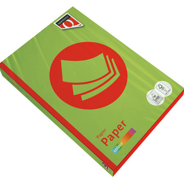 Kopieerpapier Quantore Colour A4 80gr helgroen 500 vel