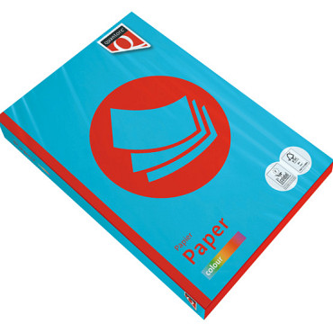 Kopieerpapier Quantore Colour A4 80gr azuurblauw 500 vel