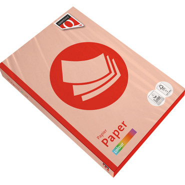 Kopieerpapier Quantore Colour A4 80gr zalm 500 vel