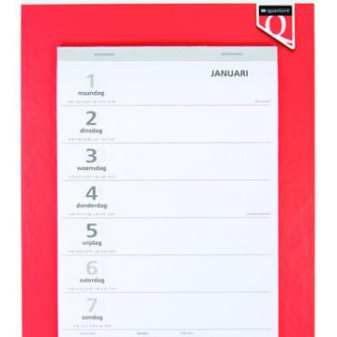 Weekkalender 2026 Quantore