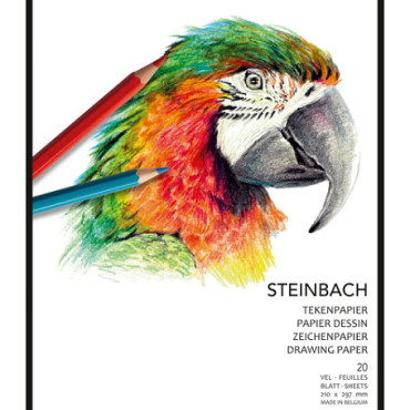 Tekenblok Aurora A4 20 vel 250 gram Steinbach papier