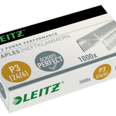 Nieten Leitz 24/6 verzinkt 1000 stuks