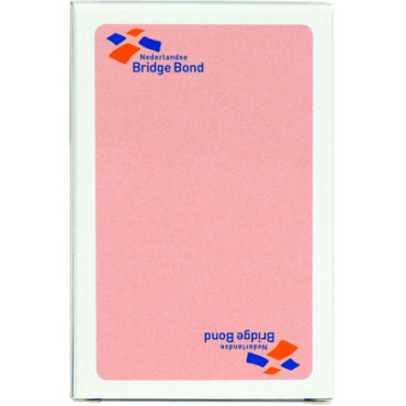 Speelkaarten Bridge Bond roze