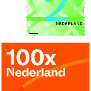 Postzegel Nederland Waarde 2 zelfklevend rol à 100 stuks