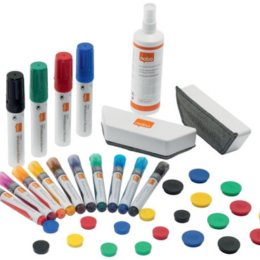 Whiteboard accessoire kit Nobo Move & Meet 37 stuks