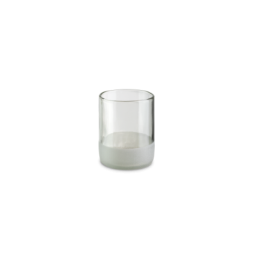 Iwas glas helder frosted, 25cl/8,5oz, 7,4 x 9cm, doos a 4 stuks
