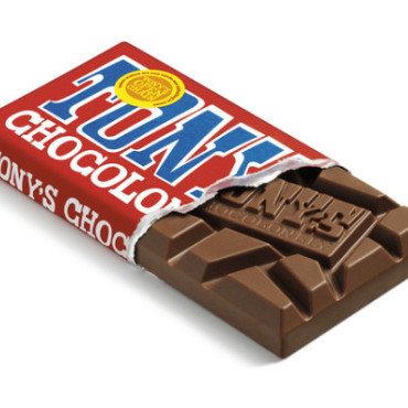 Chocolade Tony's Chocolonely melk reep 90 gram
