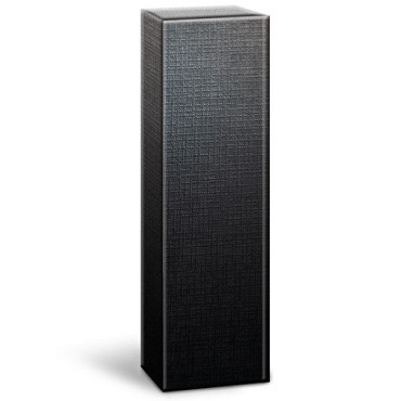Wijnflesdoos 1 fles golfkarton 88x100x380mm zwart per Stuk