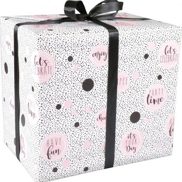 Cadeaupapier 50cm 100m 80gr Party Time