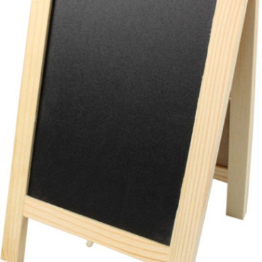 Krijtbord stoepbordje MINI 15x25cm per stuk