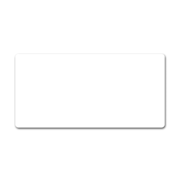 Stickers 100x48mm 1000 stuks wit