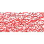 Lint luxe Crispy 50mm x 10 meter rood