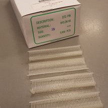 Nylon textielpins 15mm standaard 5000st