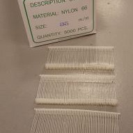 Nylon textielpins 35mm standaard 5000st